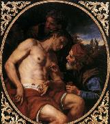 Johann Carl Loth The Good Samaritane oil painting artist